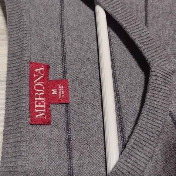 Grey & Black Striped Sweater - Picture 8 of 9